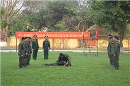 Lực lượng vũ trang tỉnh Bắc Ninh tiếp bước chiến sĩ Điện Biên